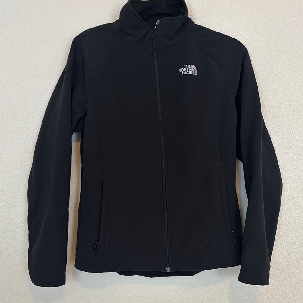 The North Face Black Ski Jacket with Stand-Up Collar